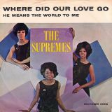 The Supremes – Where Did Our Love Go b/w He Means The World To Me – Motown 7″