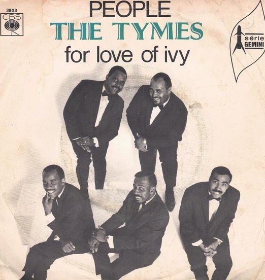 The Tymes - People b/w For Love Of Ivy - CBS FR 7"