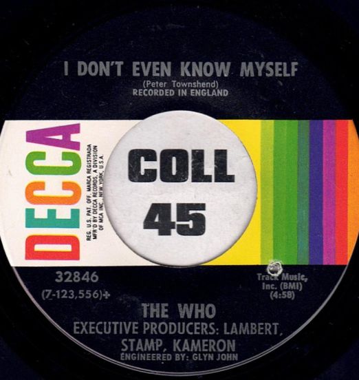 TheWho-IDon'tEvenKnowMyselfB