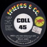 Willie James – Sweet Lips And Sensuous Hips b/w Disco Version – Friends & Co 7″