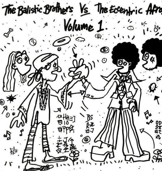 The Ballistic Brothers vs. The Eccentric Afros - Volume 1 - Acid Jazz UK LP