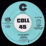 Cerrone – Je Suis Music STEREO Version b/w MONO Version – Cotillion DJ 7″