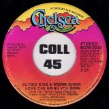 Clydie King & Brown Sugar – Dance To The Music b/w Love Can Bring You Down – Chelsea 7″