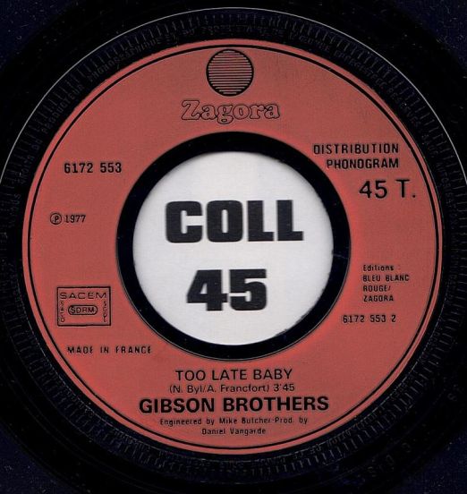 GibsonBrothers-TooLateBabyLABELB