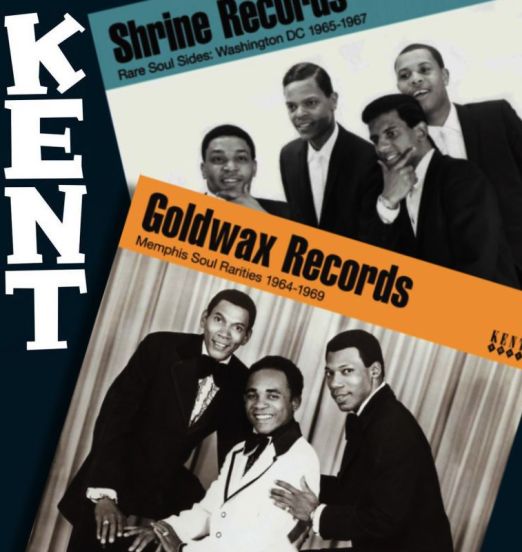 2x Goldwax Memphis Soul Rarities & Shrine Rare Soul Sides - Kent UK 7×7″ Box PACK 231130
