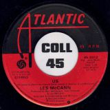 Les Mcann – Us  b/w Well, Cuss My Daddy – Atlantic 7″