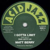 *JUST IN!* Matt Berry – I Gotta Limit Feat. Kitty Liv b/w Summer Sun (David Arnold Remix) – Acid Jazz UK 7″
