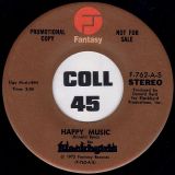 The Blackbyrds – Happy Music STEREO b/w MONO Version – Fantasy DJ 7″