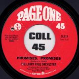 The Larry Page Orchestra – Wichita Lineman b/w Promises, Promises – Page One 7″