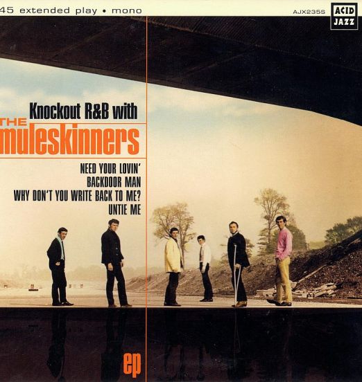 The Muleskinners - Knockout R&B With The Muleskinners - Acid Jazz UK 7"