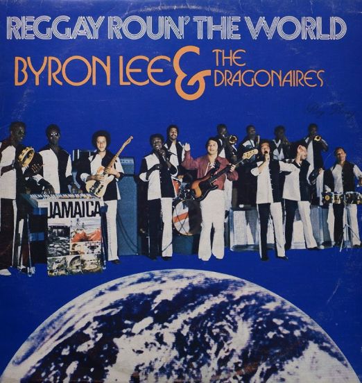 Byron Lee & The Dragonaires - Reggay Roun' The World - Dynamic JA LP
