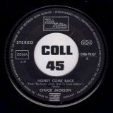 Chuck Jackson – What Am I Gonna Do Without You b/w Honey Come Back – Tamla Motown GER 7″