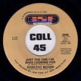 Dorothy Moore – Cry Like A Baby b/w Just The One I’ve Been Looking For – GSF 7″