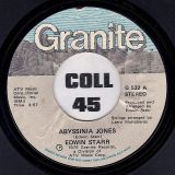 Edwin Starr – Abyssinia Jones b/w Beginning – Granite 7″