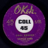 Gerald Sims – Cool Breeze b/w There Must Be An Answer – Okeh 7″