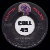 Infinity – Keep It To Yourself b/w Get On The Case – Fountain 7″