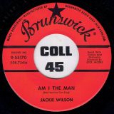 Jackie Wilson – Alone At Last b/w Am I The Man – Brunswick 7″