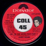 James Brown – Get On The Good Foot Part 1 b/w Part 2 – Polydor 7″
