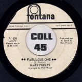 James Phelps – The Wrong Number b/w Fabulous One – Fontana DJ 7″