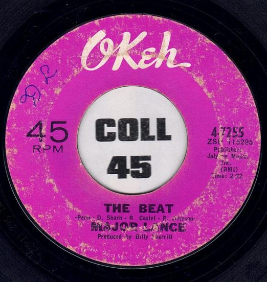 Major Lance - The Beat b/w You'll Want Me Back - Okeh 7"
