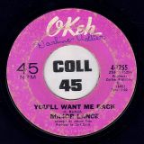 Major Lance – The Beat b/w You’ll Want Me Back – Okeh 7″