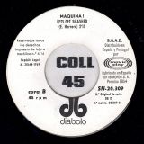 Máquina! – Lands Of Perfection b/w Let’s Get Smashed – Diabolo ESP 7″