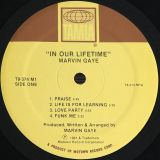 Marvin Gaye – In Our Lifetime – Tamla LP