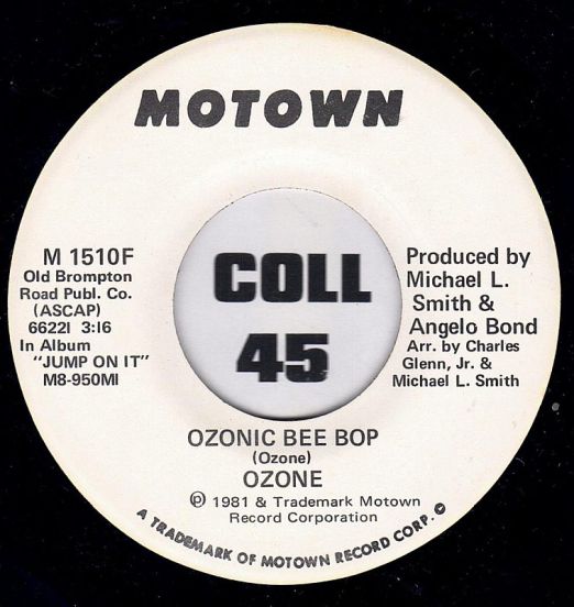 Ozone - Ozonic Bee Bop b/w Same - Motown DJ 7"