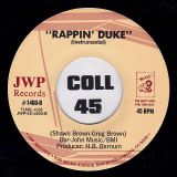 Rappin’ Duke – Rappin’ Duke b/w Instrumental – JWP 7″