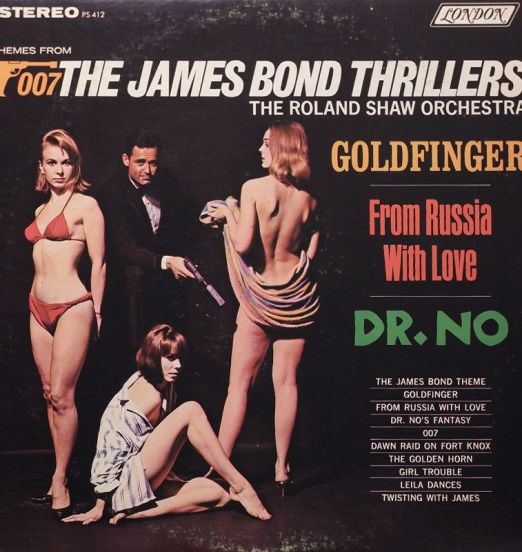 The Roland Shaw Orchestra - Themes From The James Bond Thrillers - London LP