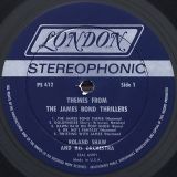 The Roland Shaw Orchestra – Themes From The James Bond Thrillers – London LP