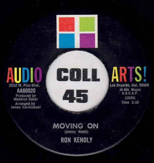 Ron Kenoly - Moving On b/w The Glory Of Your Love - Audio Arts 7"