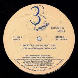 Ronnie & Vicky – You Left Me At A Bad Bad Time – 3Gs 12″