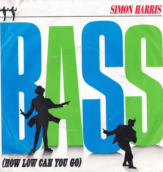 Simon Harris - Bass (How Low Can You Go) b/w The Playback Edit - Metronome GER 7"