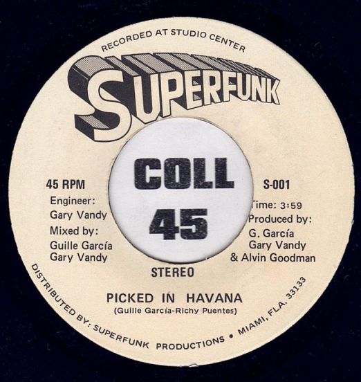 Superfunk - Picked In Havana b/w Same - Superfunk DJ 7"