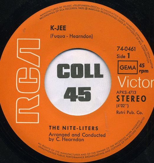 The Nite-Liters - K-Jee b/w Tanga Boo Gonk - RCA 7"