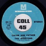 The Winstons – Amen, Brother b/w Color Him Father – Metromedia 7″