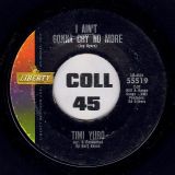 Timi Yuro – I Aint Gonna Cry No More b/w The Love Of A Boy – Liberty 7″