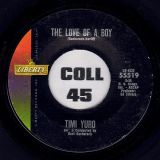 Timi Yuro – I Aint Gonna Cry No More b/w The Love Of A Boy – Liberty 7″