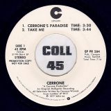 Cerrone – Cerrone’s Paradise Sampler – Cotillion DJ 7″ EP