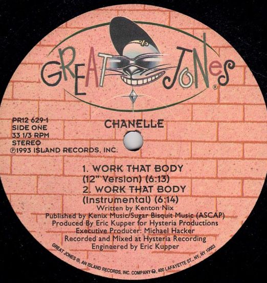 Chanelle - Work That Body - Great Jones 12"