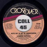 Darrow Fletcher – We’ve Got To Get An Understanding b/w This Time (I’ll Be The Fool) – Crossover 7″