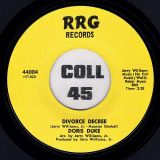 Doris Duke – Congratulations Baby b/w Divorce Decree – RRG 7″