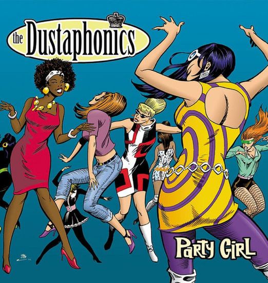 The Dustaphonics - Party Girl - King A Ling UK LP