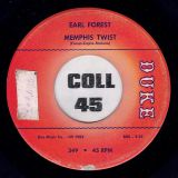 Earl Forest – Memphis Twist b/w Beale Street Popeye – Duke 7″