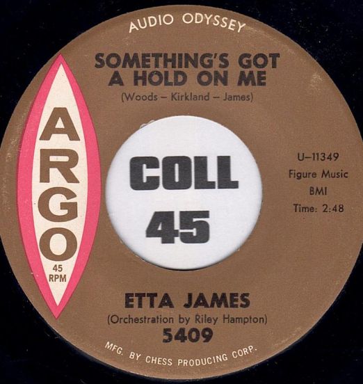 Etta James - Something's Got A Hold On Me b/w Waiting For Charlie To Come Home - Argo 7" EX