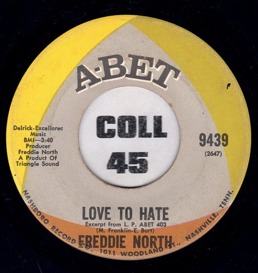 FreddieNorth-LoveToHateLABELB
