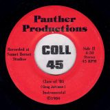 Greg Johnson – Class Of ’85 b/w Instrumental – Panther 7″