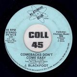 J. Blackfoot – Loveaholic b/w Comeback’s Don’t Come Easy – Platinum Blue 7″