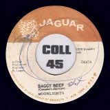 Moonlights – Baggy Beef b/w Bobby Ellis – Sweet Meat – Jaguar JA 7″